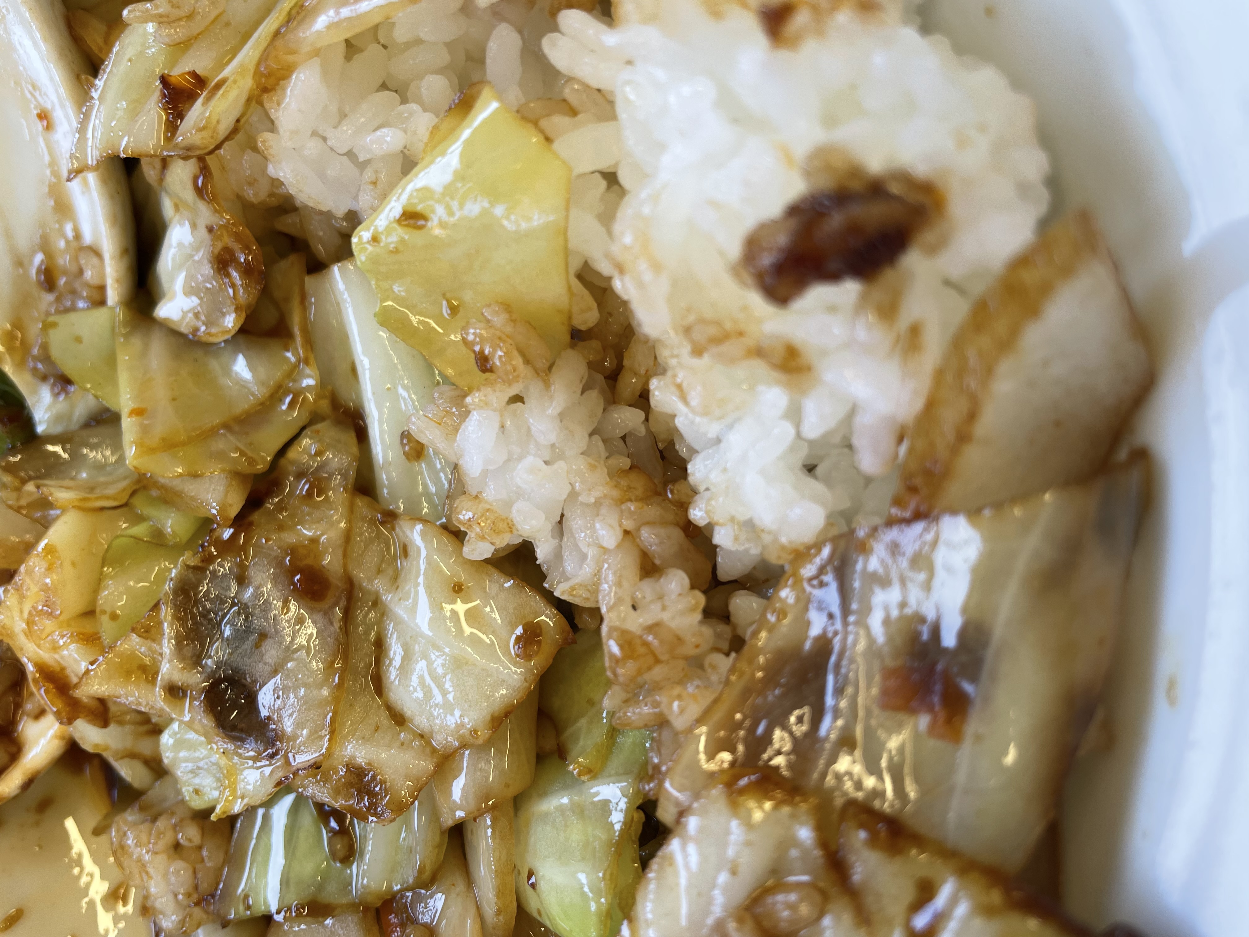 回鍋肉飯の画像