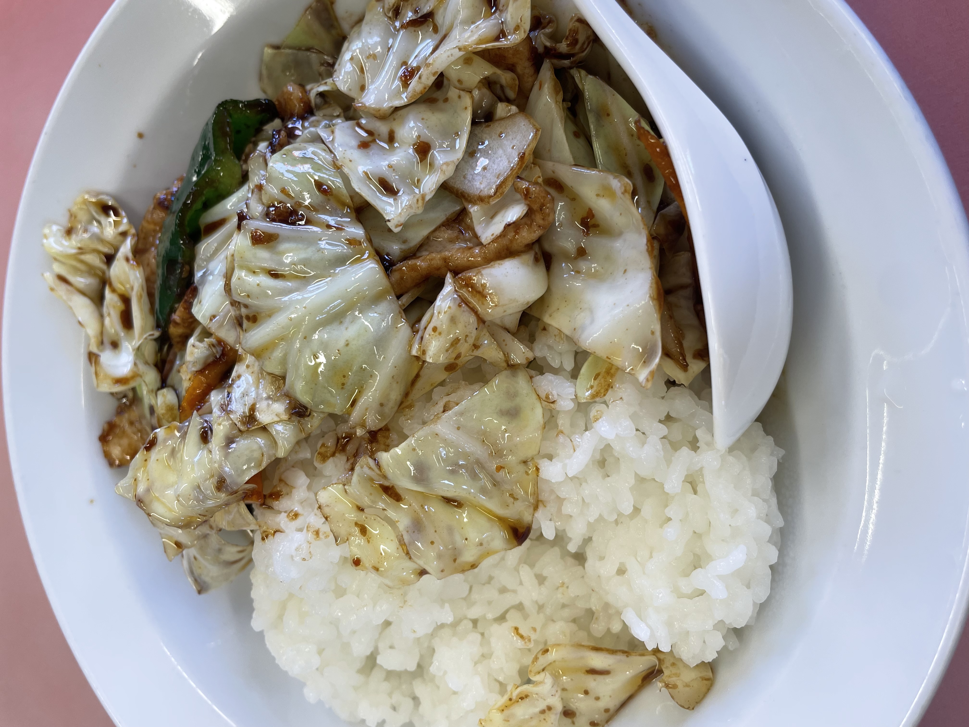 回鍋肉飯の画像